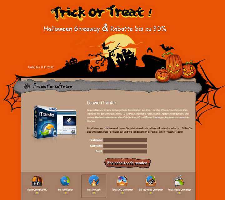 Halloween Spaß von Leawo Software