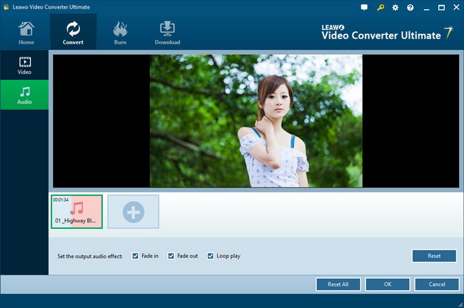Set output profile