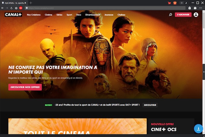 Canal+ Downloader Step1
