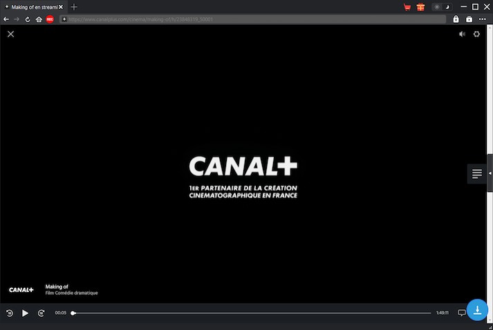 Canal+ Downloader Step2