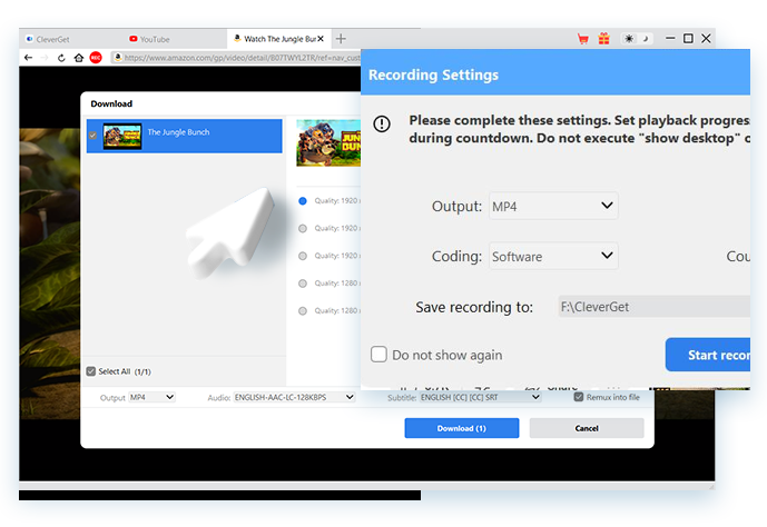 CleverGet Step4