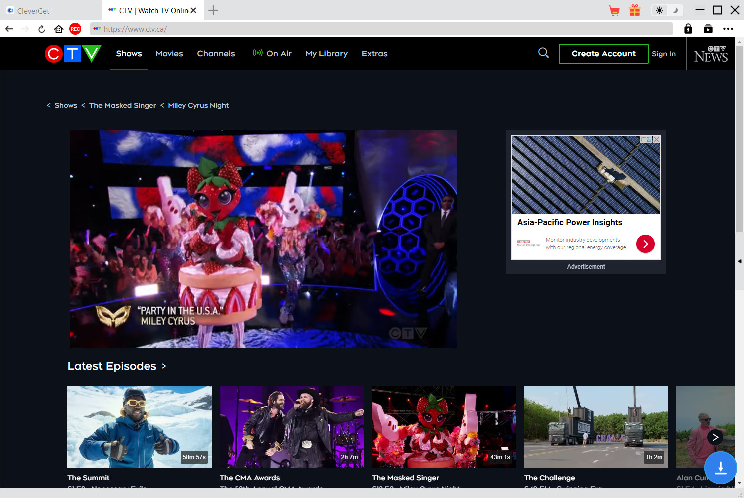 CTV Downloader Step2