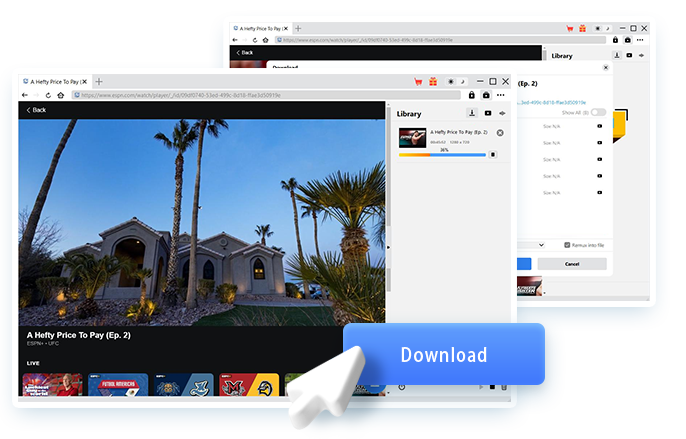 ESPN+ Downloader Step4