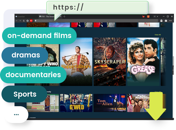 ITVX Downloader features