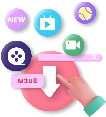 M3U8 Downloader features