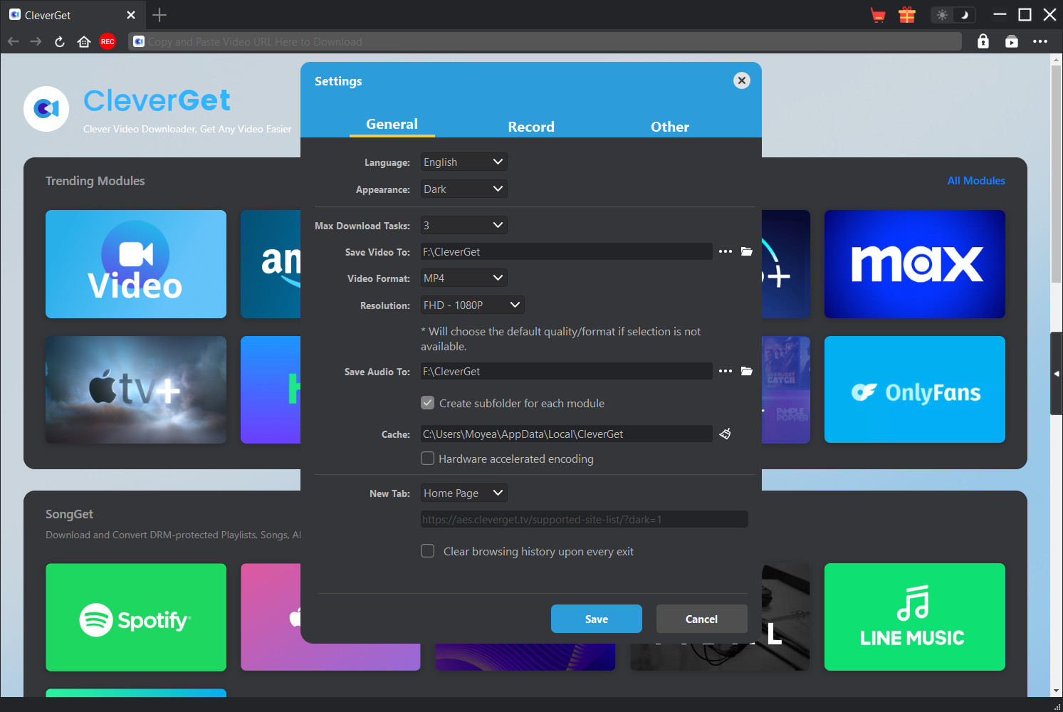 M3U8 Downloader Step1