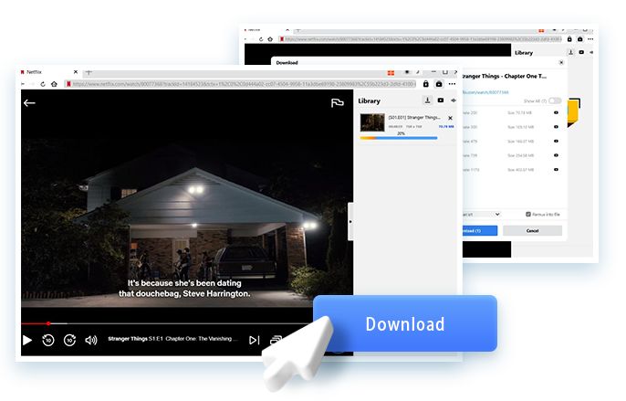 Netflix Downloader Step4