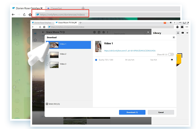 OnlyFans Downloader Step3