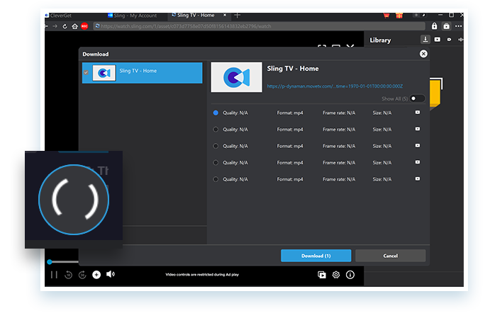 Sling Downloader Step3