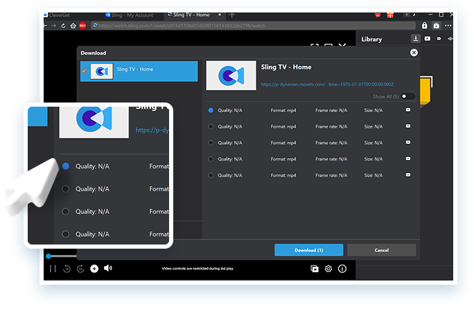 Sling Downloader Step4