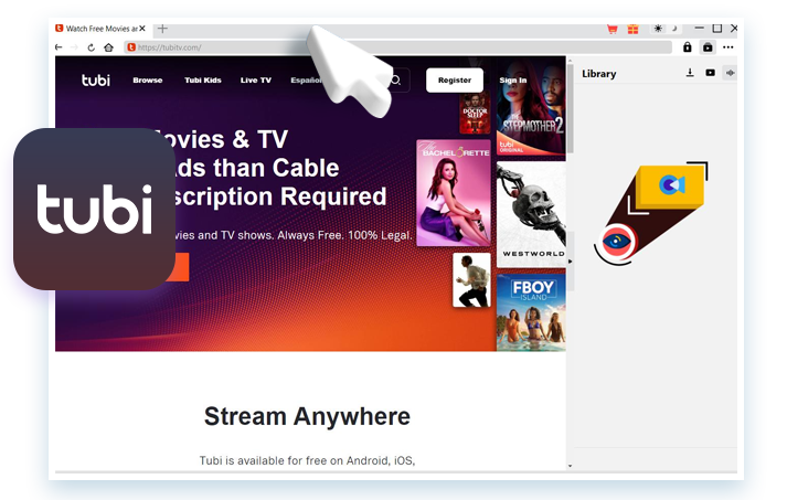 Tubi Downloader Step1