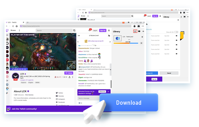 Twitch Downloader Step3