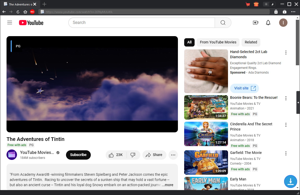 YouTube Movies Downloader Step2