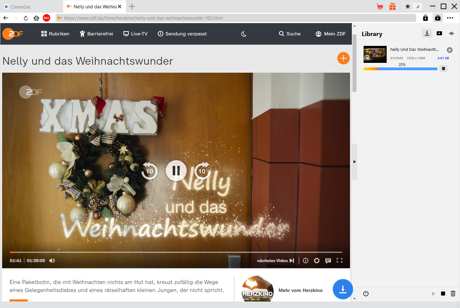 ZDF Downloader Step4